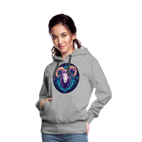 Thumbnail for Women’s Magic Capricorn Premium Hoodie - heather grey