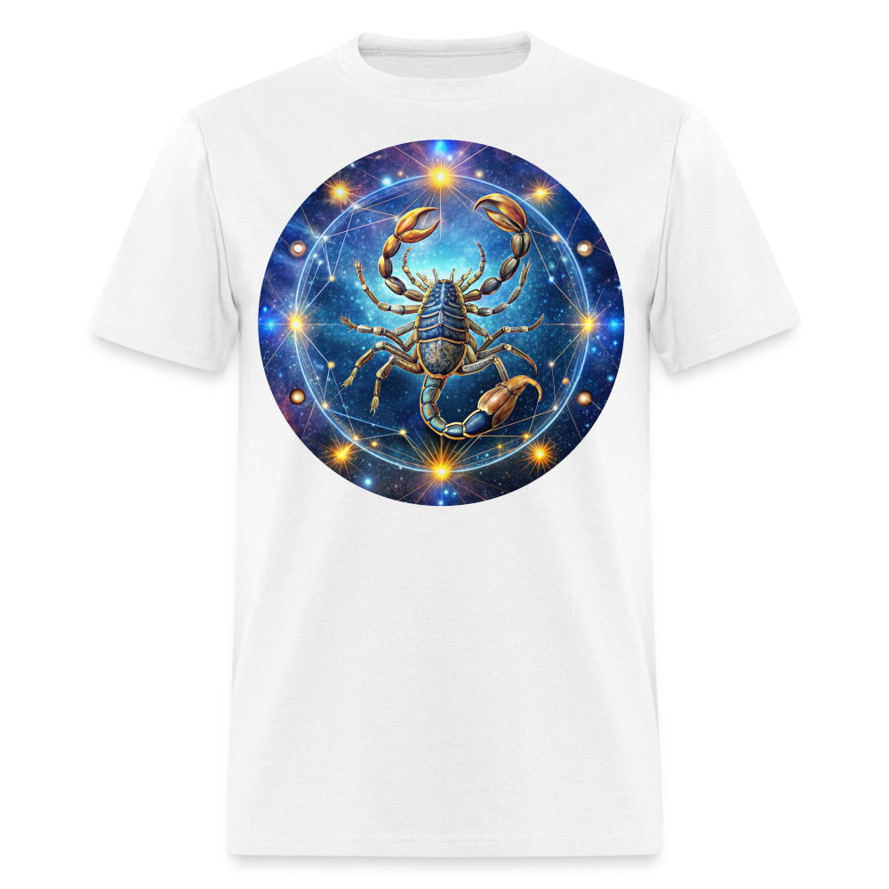 Men's Symbol Scorpio Classic T-Shirt - white