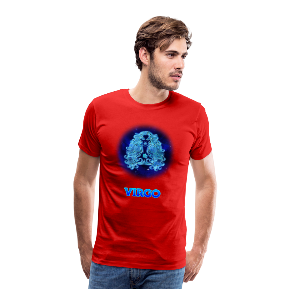 Men's Virgo Premium T-Shirt - red