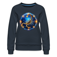 Thumbnail for Women’s Mystic Scorpio Premium Sweatshirt - navy