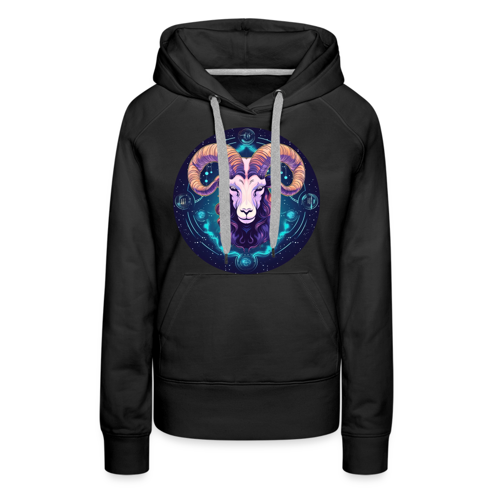 Women’s Magic Capricorn Premium Hoodie - black