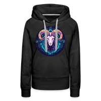 Thumbnail for Women’s Magic Capricorn Premium Hoodie - black