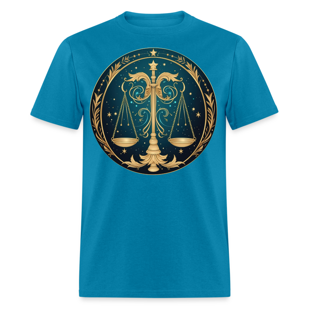 Men's Mystic Libra Classic T-Shirt - turquoise