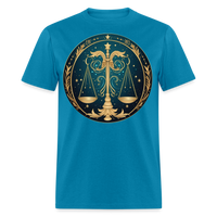 Thumbnail for Men's Mystic Libra Classic T-Shirt - turquoise