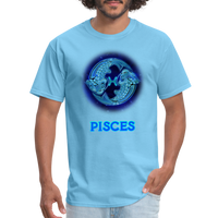 Thumbnail for Men's Stellar Pisces Classic T-Shirt - aquatic blue