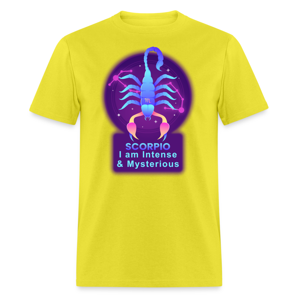 Men's Neon Scorpio Classic T-Shirt - yellow