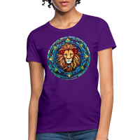 Thumbnail for Women's Mosaic Leo T-Shirt - purple