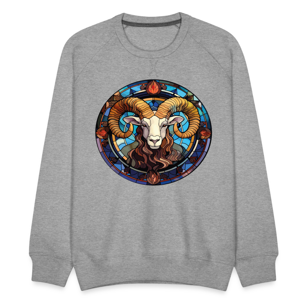 Men’s Mosaic Aries Premium Sweatshirt - heather grey