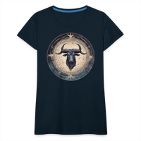 Thumbnail for Women’s Mythical Taurus Premium T-Shirt - deep navy