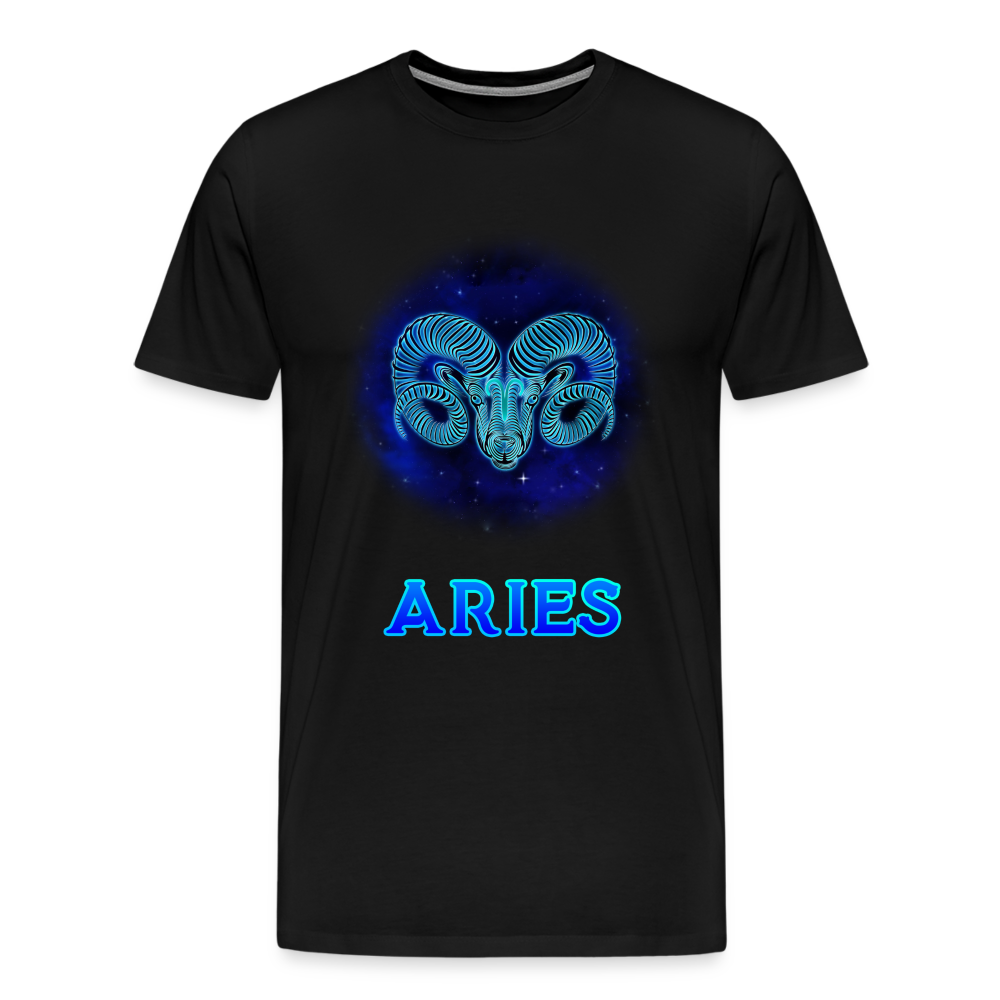 Men's Aries Premium T-Shirt - black