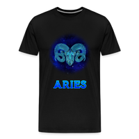 Thumbnail for Men's Aries Premium T-Shirt - black