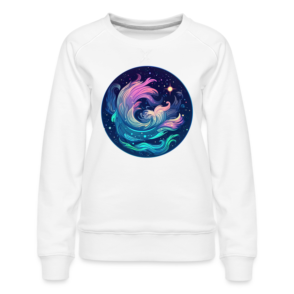 Women’s Magic Aquarius Premium Sweatshirt - white