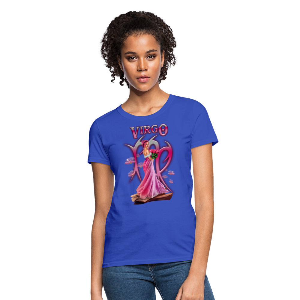 Astral Virgo Women's T-Shirt - royal blue