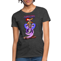 Thumbnail for Astral Capricorn Women's T-Shirt - heather black