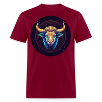 Thumbnail for Men's Magic Taurus Classic T-Shirt - burgundy