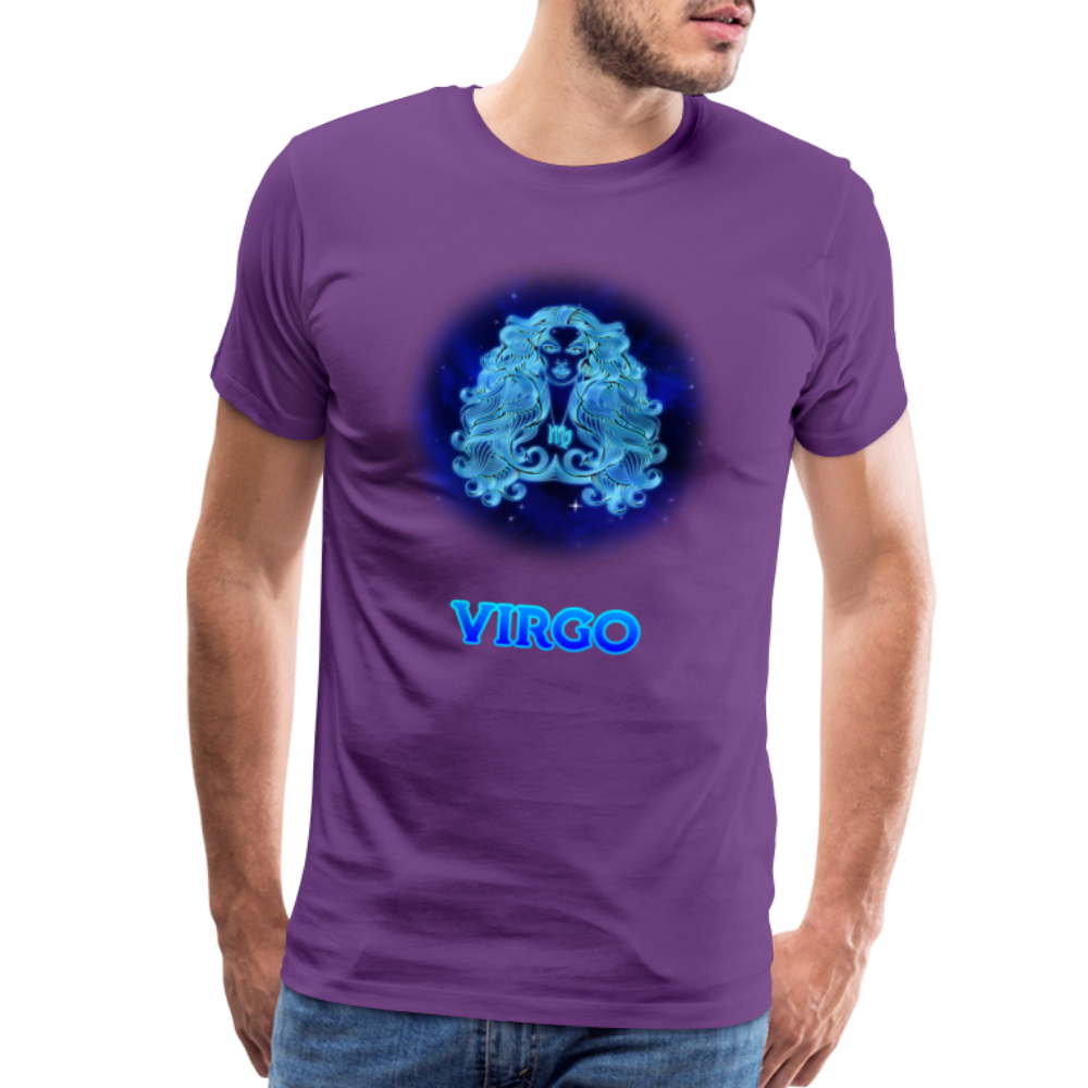 Men's Virgo Premium T-Shirt - purple