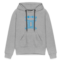 Thumbnail for Women's Power Words Gemini Premium Hoodie - heather grey