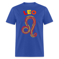 Thumbnail for Men's Power Words Leo Classic T-Shirt - royal blue