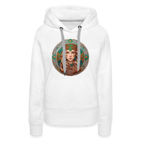 Thumbnail for Women’s Mythical Virgo Premium Hoodie - white