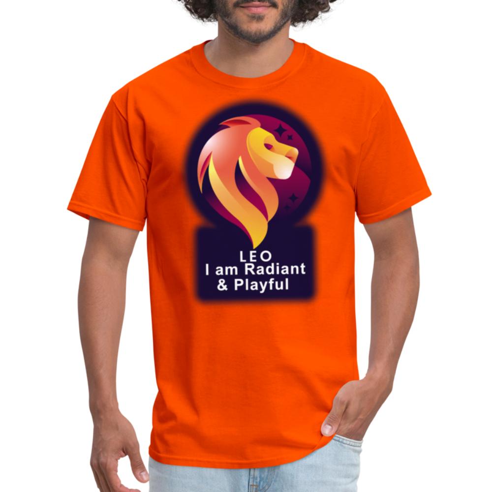 Men's Glow Leo Classic T-Shirt - orange