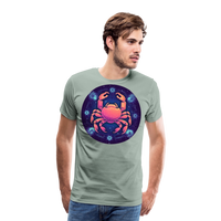 Thumbnail for Men's Magic Cancer Premium T-Shirt - steel green