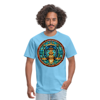 Thumbnail for Men's Mosaic Libra Classic T-Shirt - aquatic blue