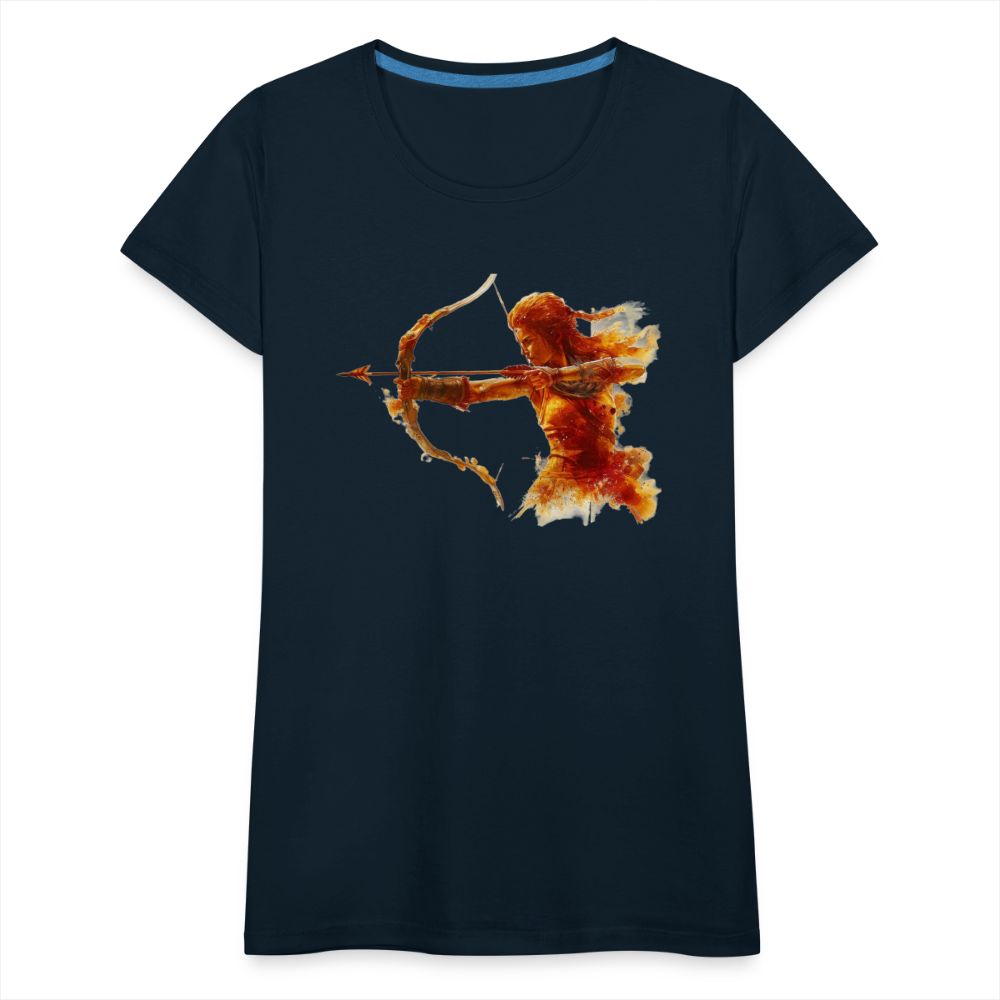 Women’s Mythical Sagittarius Premium T-Shirt - deep navy