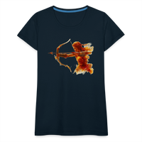 Thumbnail for Women’s Mythical Sagittarius Premium T-Shirt - deep navy