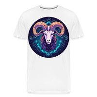 Thumbnail for Men's Mystic Aries Premium T-Shirt - white