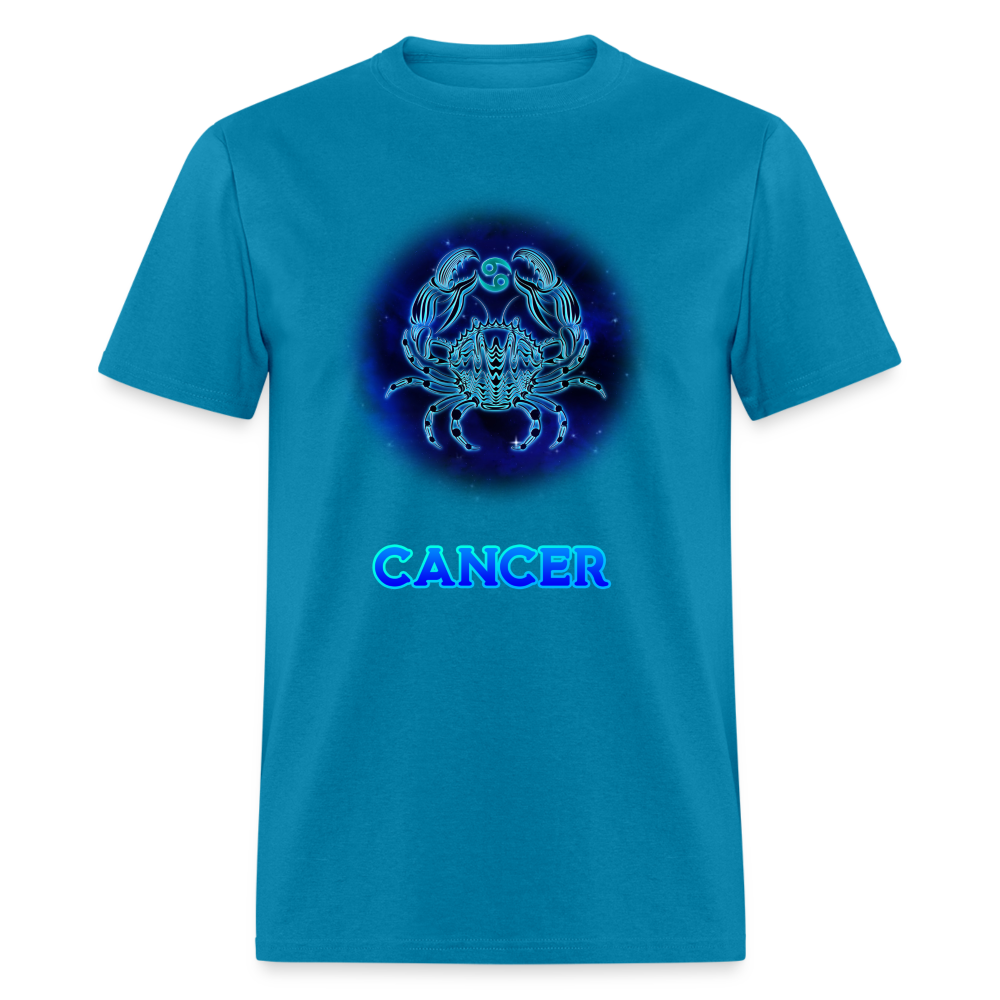 Men's Stellar Cancer Classic T-Shirt - turquoise