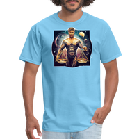 Thumbnail for Men's Mythical Libra Classic T-Shirt - aquatic blue