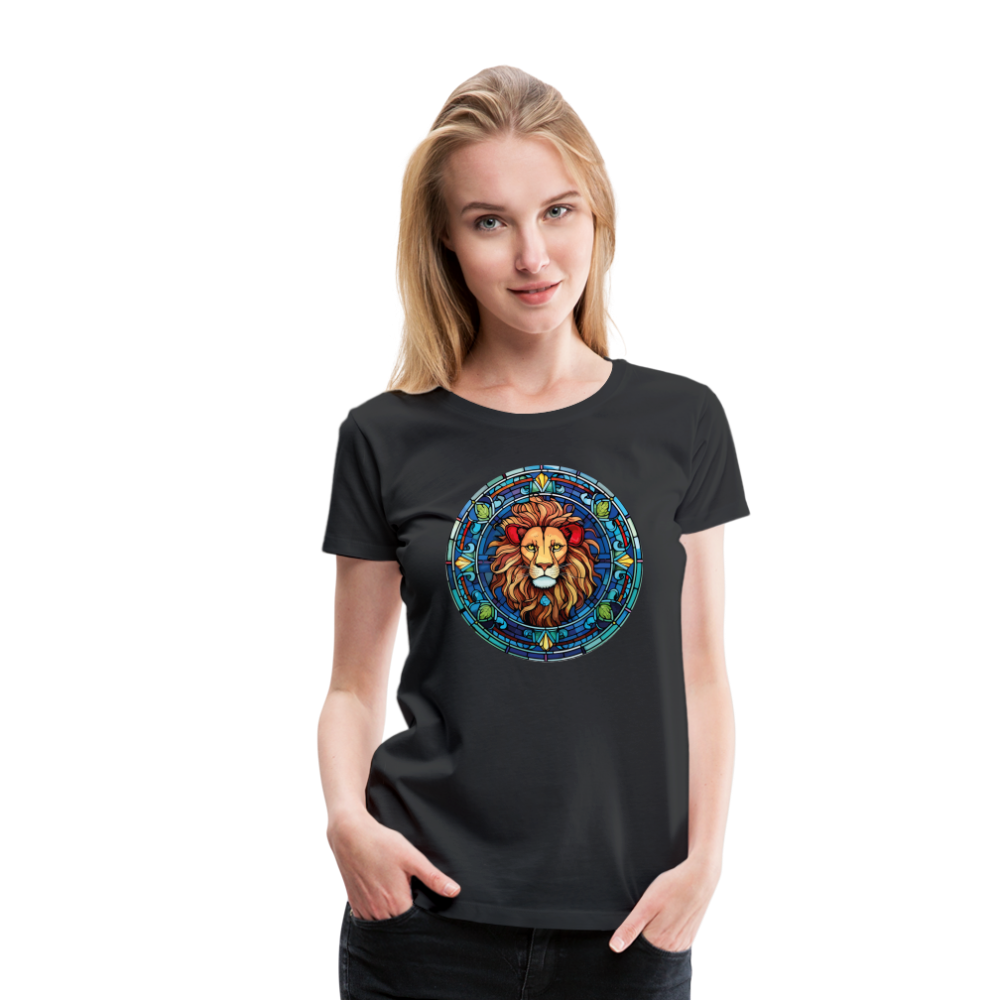 Women's Mosaic Leo Premium T-Shirt - black