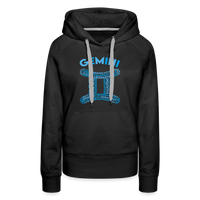 Thumbnail for Women's Power Words Gemini Premium Hoodie - black