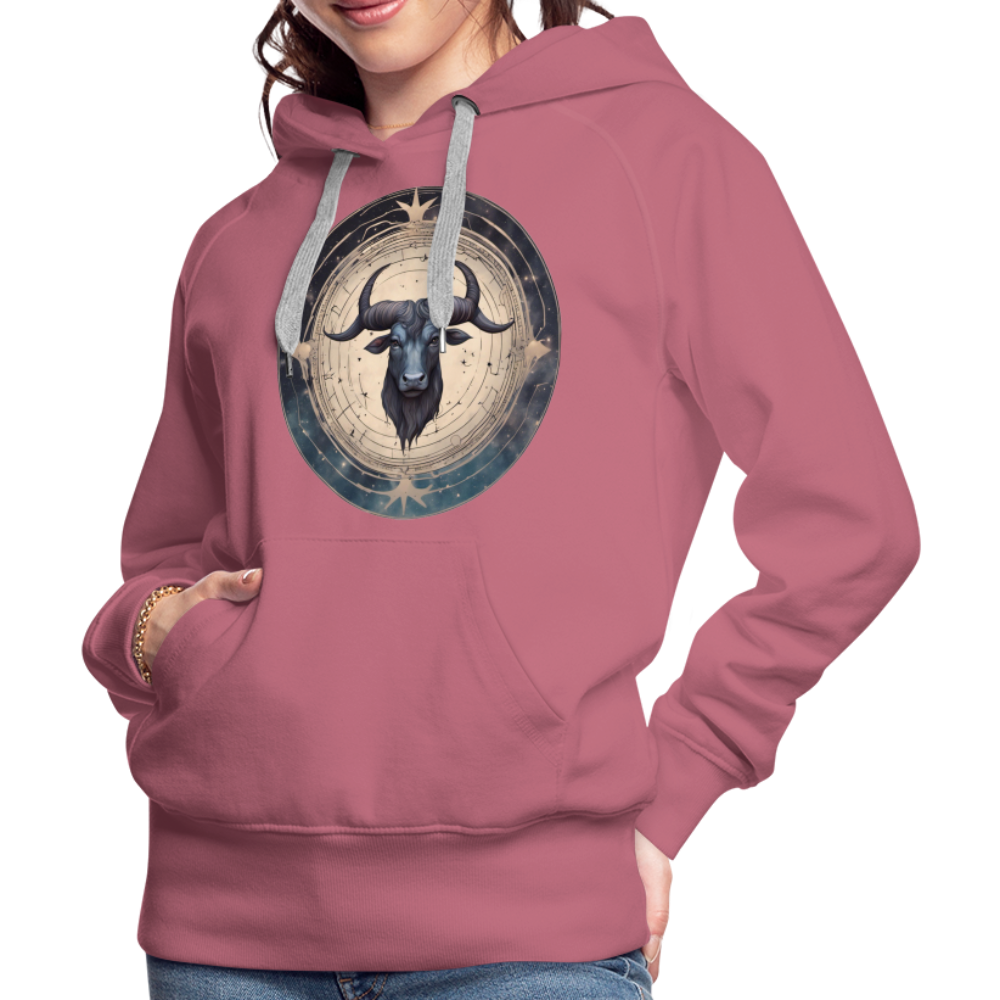 Women’s Mythical Taurus Premium Hoodie - mauve