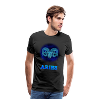 Thumbnail for Men's Aries Premium T-Shirt - black