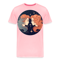 Thumbnail for Men's Mystic Gemini Premium T-Shirt - pink