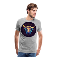 Thumbnail for Men's Magic Taurus Premium T-Shirt - heather gray