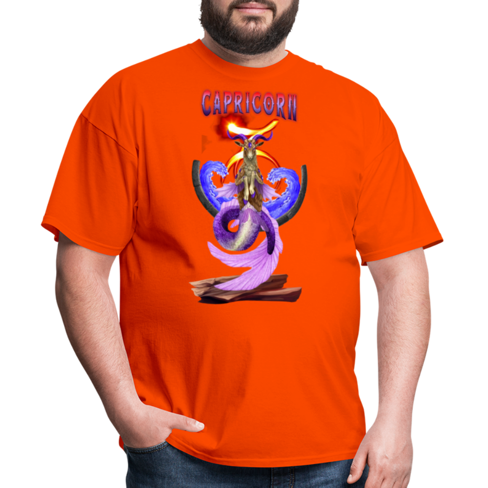 Men's Astral Capricorn Classic T-Shirt - orange