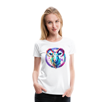 Thumbnail for Women’s Mythical Aries Premium T-Shirt - white