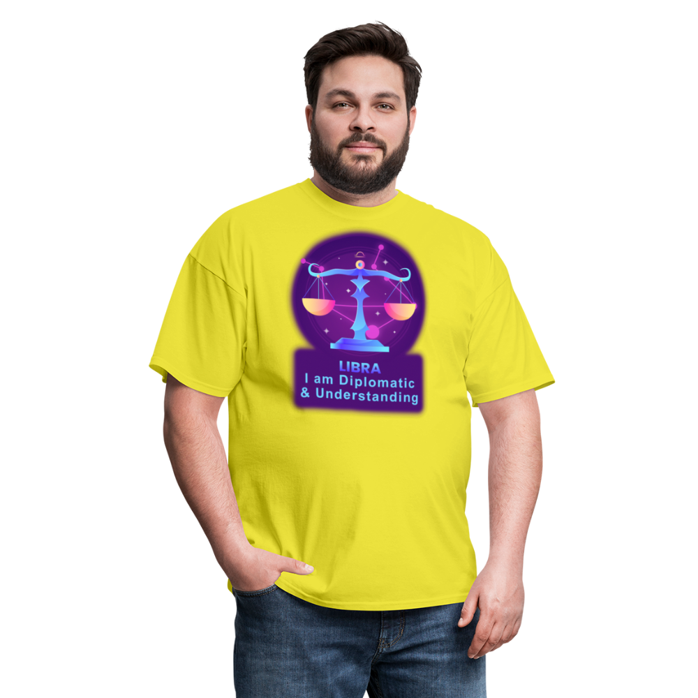 Men's Neon Libra Classic T-Shirt - yellow