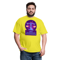 Thumbnail for Men's Neon Libra Classic T-Shirt - yellow