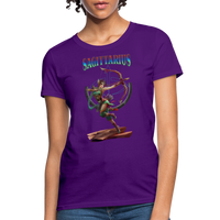 Thumbnail for Astral Sagittarius Women's T-Shirt - purple