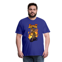 Thumbnail for Men's Fiery Aries Premium T-Shirt - royal blue