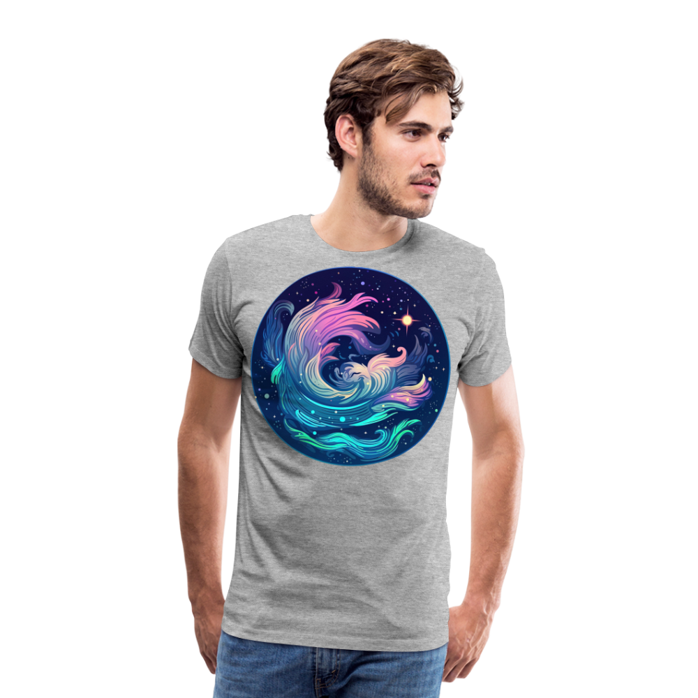 Men's Magic Aquarius Premium T-Shirt - heather gray