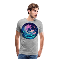 Thumbnail for Men's Magic Aquarius Premium T-Shirt - heather gray