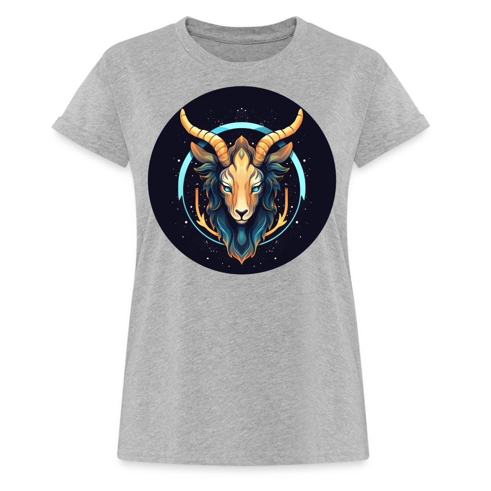 Women's Mystic Capricorn Relaxed Fit T-Shirt - heather gray