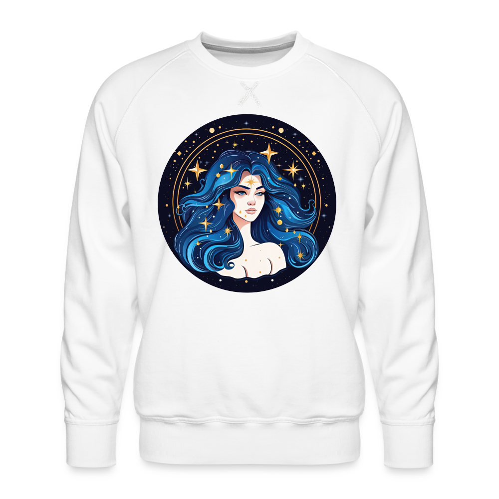 Men’s Magic Virgo Premium Sweatshirt - white