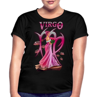 Thumbnail for Women's Astral Virgo Relaxed Fit T-Shirt - black