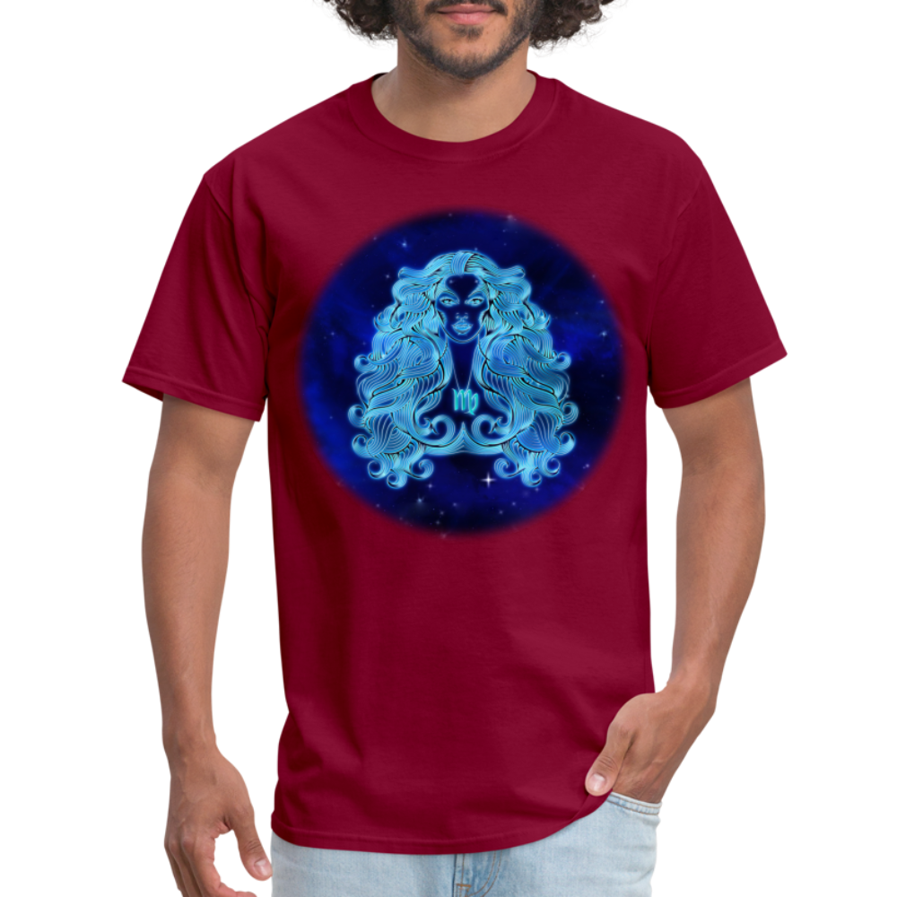 Men's Stellar Virgo Classic T-Shirt - burgundy