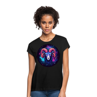 Thumbnail for Women's Magic Aries Relaxed Fit T-Shirt - black